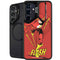 DC Comics The Flash Classic Action Pose Art Galaxy S25 Kickstand Case